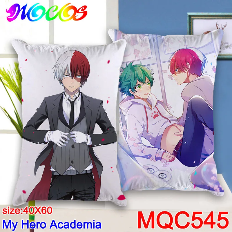 Диоко Аниме Boku No My Hero Academia подушка 40x60 см для постельного белья Todoroki Shoto Izuku Midoriya