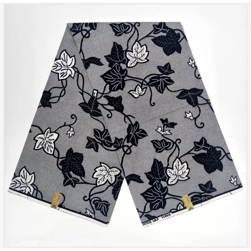 pagne высокого качества батик Вощеная африканская с принтом в ткань поплин голландский блок хлопок 6 ярдов женщина платье ткань V-L 737