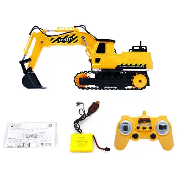 

1:26 Children RC Excavator Construction Truck Remote Control Toy Gifts for Boys