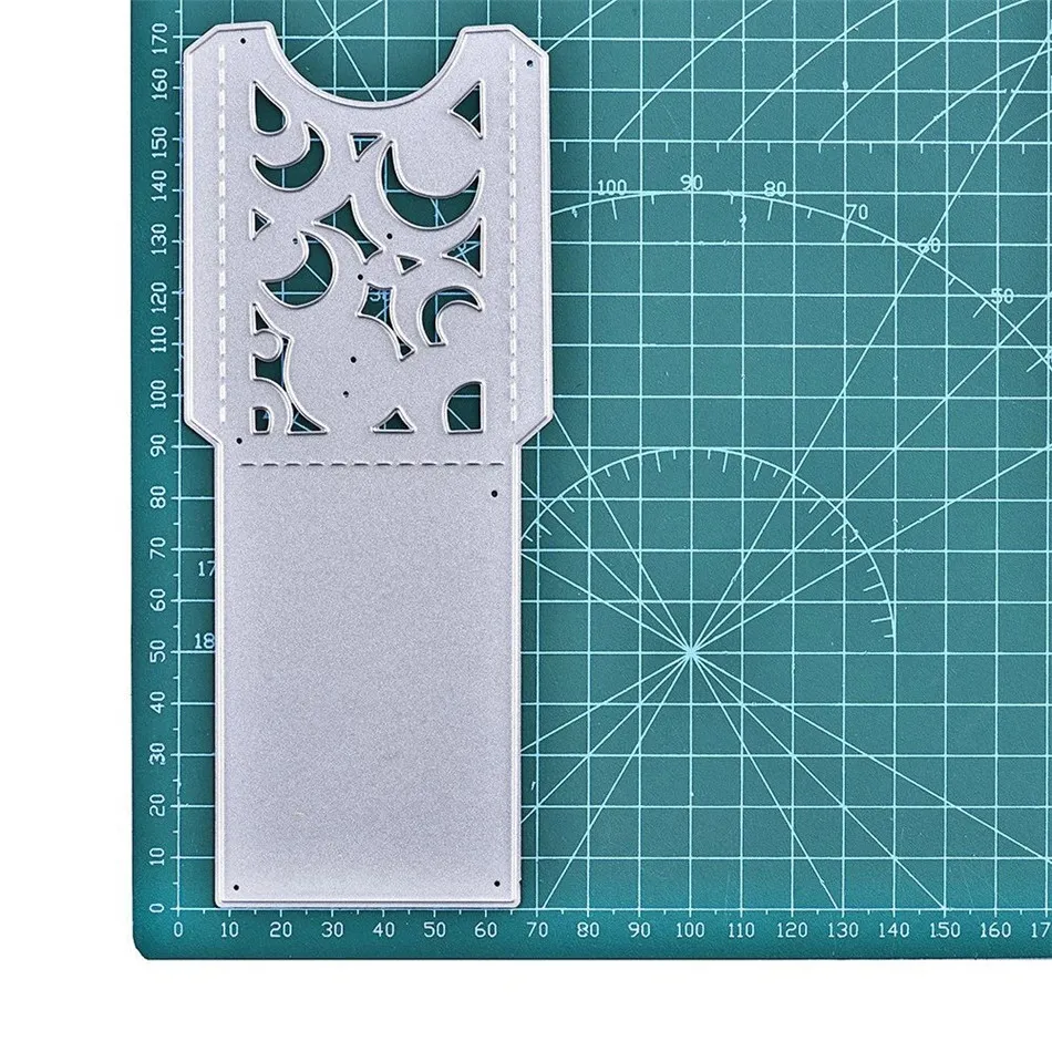 DiyArts Закладка коробка рамка с силуэтом металлические режущие штампы Новинка Крафтовая окраска Скрапбукинг альбом тиснение трафареты вырезанная карта изготовление
