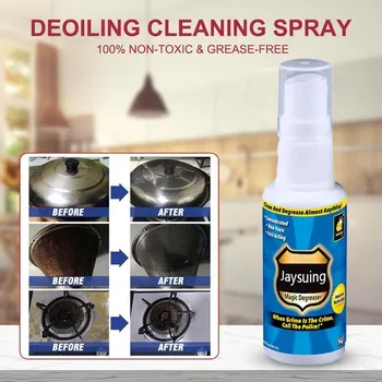 

30ml Grease Cleaning Rust Remover Multi-Purpose Foam Cleaner Kitchen Household Cleaning Bubble Spray Wash Kitchen Tool