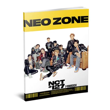 

Kpop NCT127 2nd Album <NCT #127 Neo Zone> Mini Photobook K-pop NCT 127 Mini Photo Album Mini Book Photo Card Fans Collection