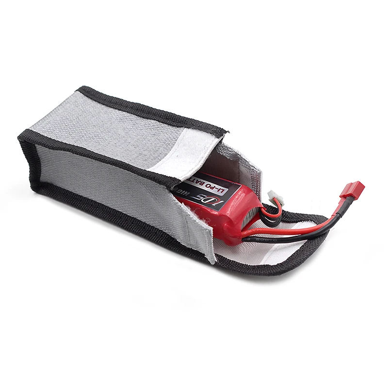 Огнеупорная аккумуляторная батарея LiPo для радиоуправляемой машинки вертолёта