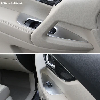 

Car Door Window Glass Lift Switch Button Inside Door Handle Frame Trim Cover For Nissan X-Trail Xtrail t32 2016 2017 2018 2019