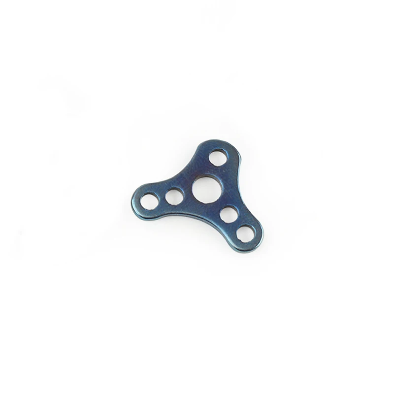 blue 1 шт. аксессуары из титанового сплава брелок EDC(для ежедневного использования) Открытый мульти инструменты - Цвет: blue