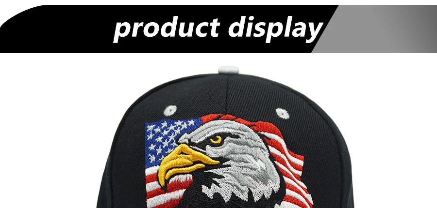 KUNBKANG 3D вышивка Кепка с орлом модная мужская бейсболка Флаг США со звездой Snapback шляпа хип хоп армейская Кепка-бейсболка для мужчин шляпа