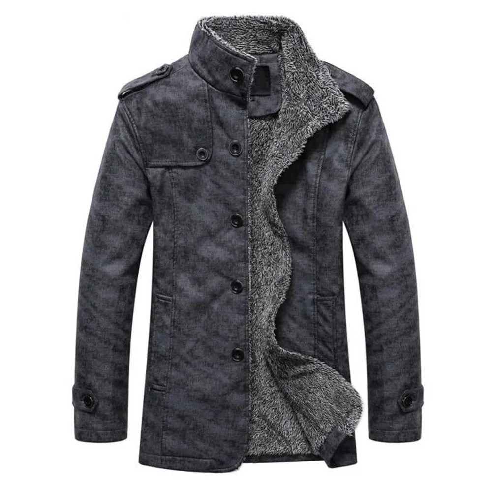 JAYCOSIN, мужская куртка, Jaqueta Masculino, Осень-зима, с длинным рукавом, кожаная, теплая, модная, куртки, chaqueta hombre, 19JUL26 - Цвет: DG