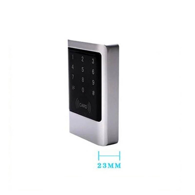 DWE CC RF EM 125 кГц wiegand 26 сенсорная клавиатура rfid считыватель MF 13,56 МГц считыватель карт контроля доступа