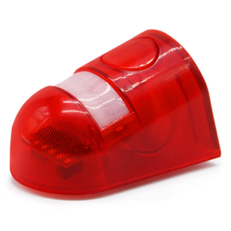 

Solar Sound Light Alarm Lights Motion Detector 110db Alarm Waterproof Security Siren Light GT66
