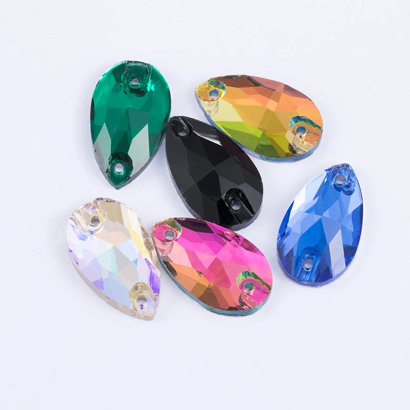

Normal Flatback Glass Crystal Sew on Rhinestone for Craft Clothing Jewelry Craft accessories navidad halloween christmas Craft