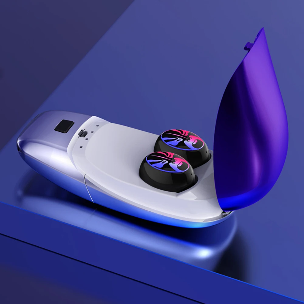 E8 в ухо Встроенный микрофон с шумоподавлением Bluetooth 5,0 беспроводные наушники игровая гарнитура управление портативная 6D HIFI стерео звук