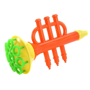 

Soap Water Training Prop Funny Type Random Bubble Blowing Toy Interactive Play Instrument Shape Outdoor Portable Kids Multi Head