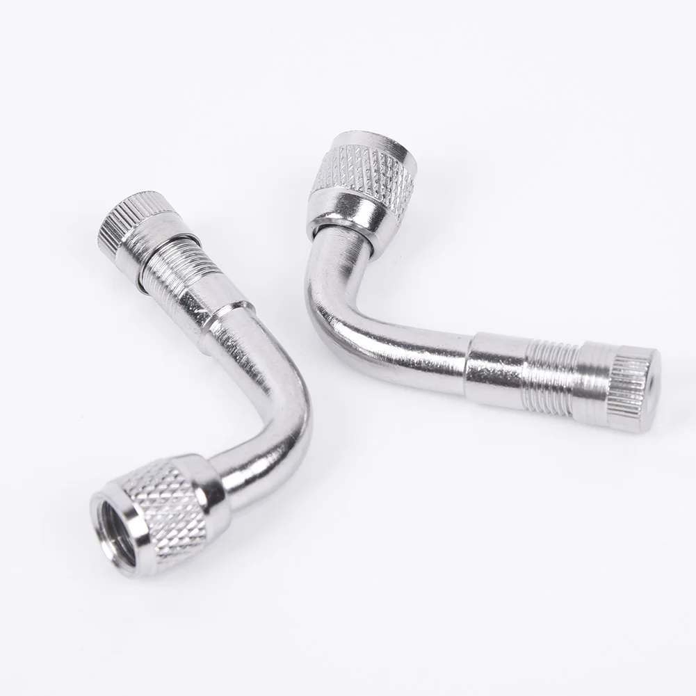 90 Degree Angle Air Tyre Valve Extension For Motorcycle Car Tire Stem Extender