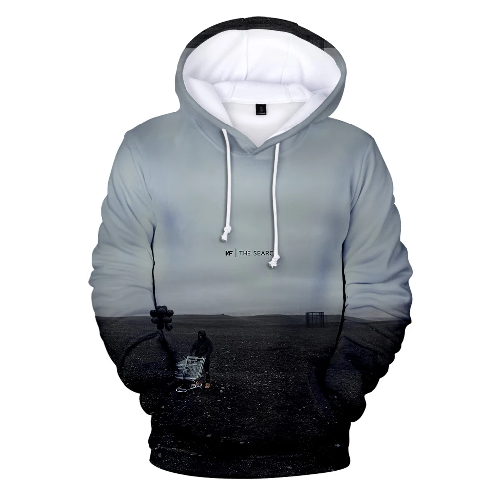 Casual Hoody print Sweatshirts NF Hoodie Mens Polluvers Autumn Winter Loose Pullover 5