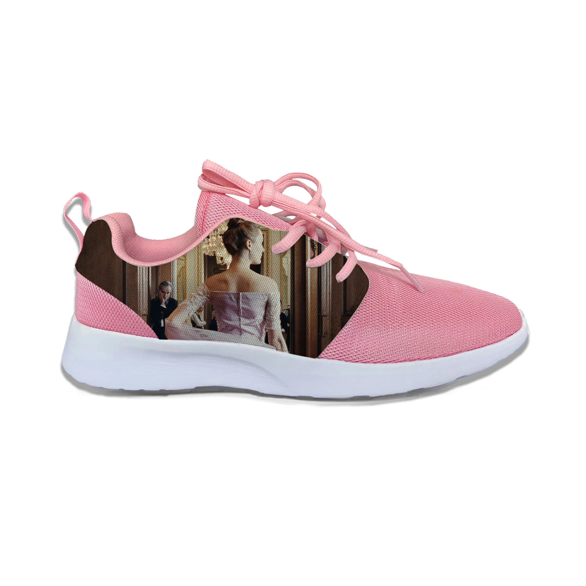 

2019 Hot Fashion Vogue Summer Casual Shoes Handiness Breathable Sneakers 3D Print Love Movie For Men Women Phantom Thread