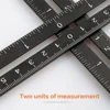 Tile Hole Locator Adjustable Tool Masonry Glass Fixed Angle Measuring Ruler Universal Angular Template Izer 4/6/12 Slides/Fold 6