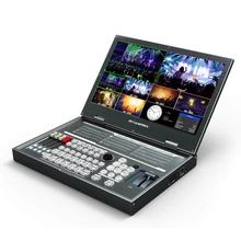 AVMATRIX PVS0615 мульти-формат видео коммутатор Портативный смеситель для кухни с 15,6 дюйм fhd ЖК Дисплей 6-канальный входных сигналов