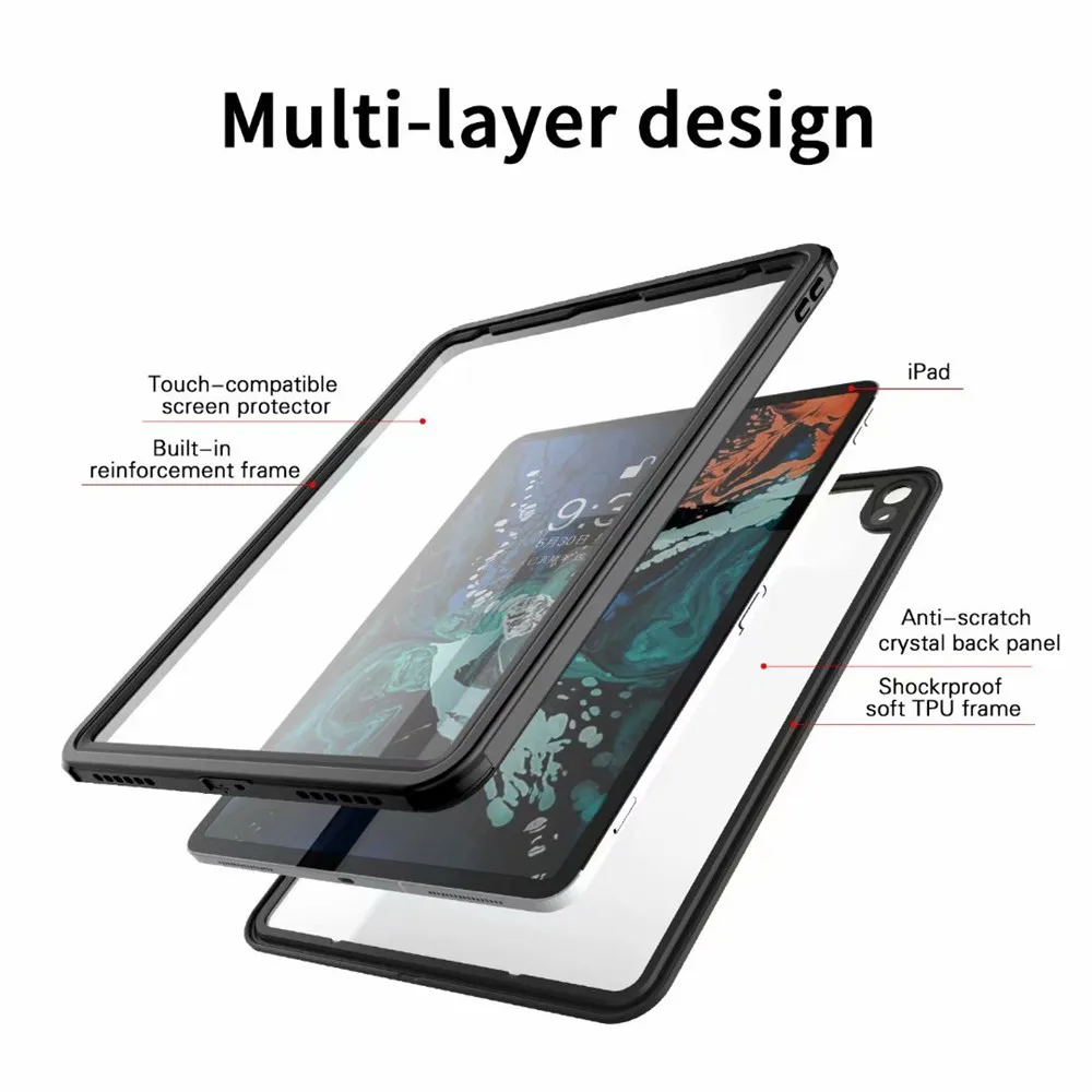 ipad pro 12.9 waterproof cover (8)