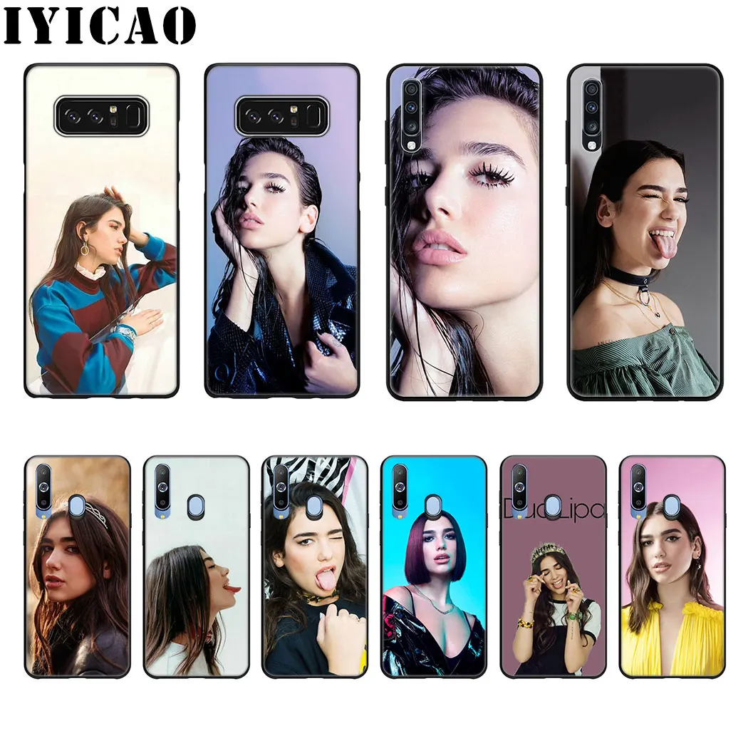 IYICAO певица Дуа липа Мягкий силиконовый чехол для телефона samsung A70 A60 A50 A40 A30 A20 A10 M40