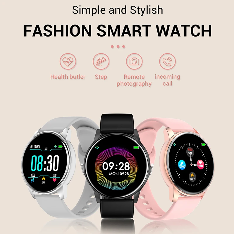 LEMFO Q5pro, женские Смарт-часы, мужские Смарт-часы, Android, IOS, поддержка погоды, погода, пульсометр, трекер здоровья, Blutoot Push/Музыка