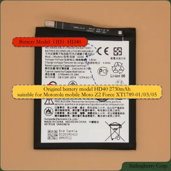 

Original Battery suitable for Motorola-mobile MOTO-Z2 Force XT1789-01/03/05 with battery model HD40
