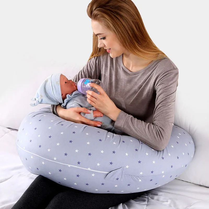 Moon Shape Multifunctional Baby Breastfeeding Pillow For Pregnant Women Maternity Pillow Body Lumbar Cushion Nursing