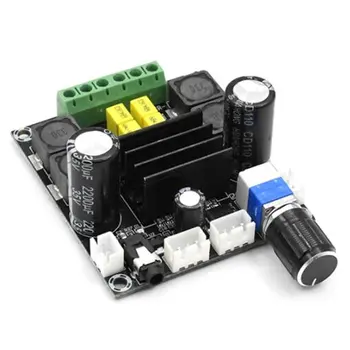 

DC 12V 50W +50W TPA3116D2 High Power Digital Audio Power Amplifier Board Blue Hardware High Tech Module Development Board