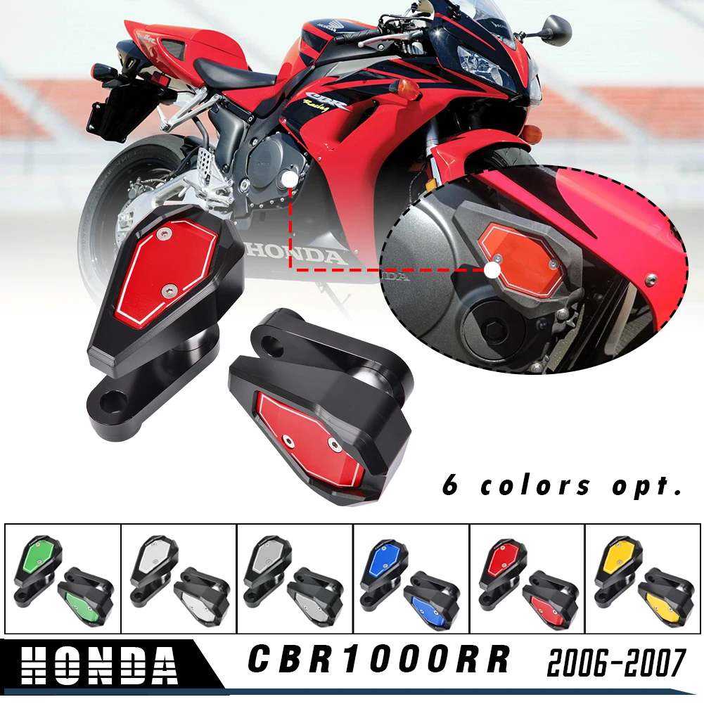 

Motorcycle CBR1000RR 2006 2007 Frame Crash Pads Engine Sliders Protector for Honda CBR 1000RR CBR 1000 RR CBR1000 RR 06 07