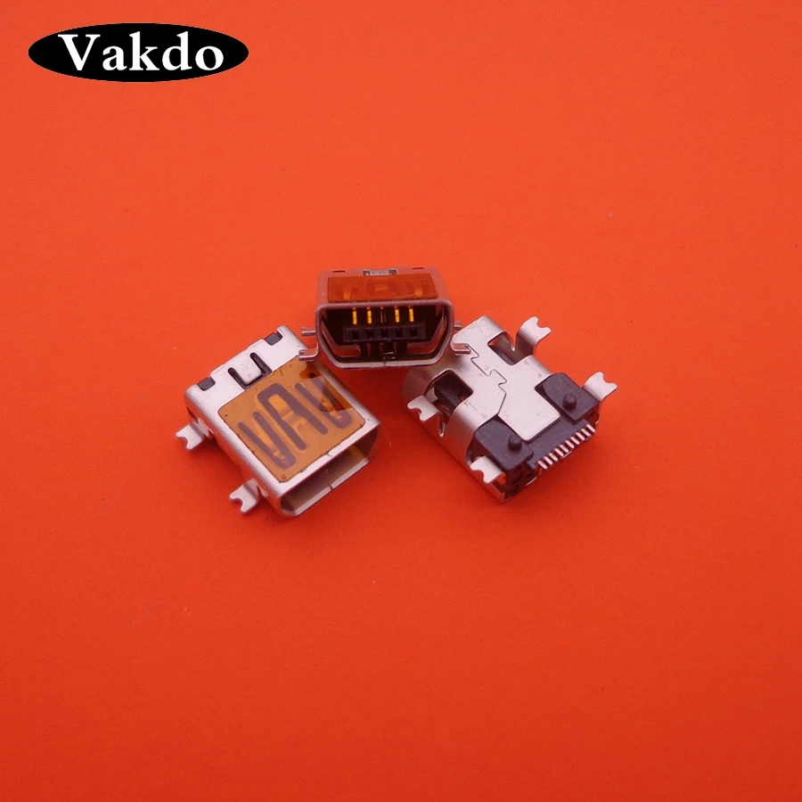 20 шт./лот Micro Mini USB jack 10Pin 10 P шпильки гнездо порт SMT Тип PCB пайки разъемы Замена Ремонт Запчасти