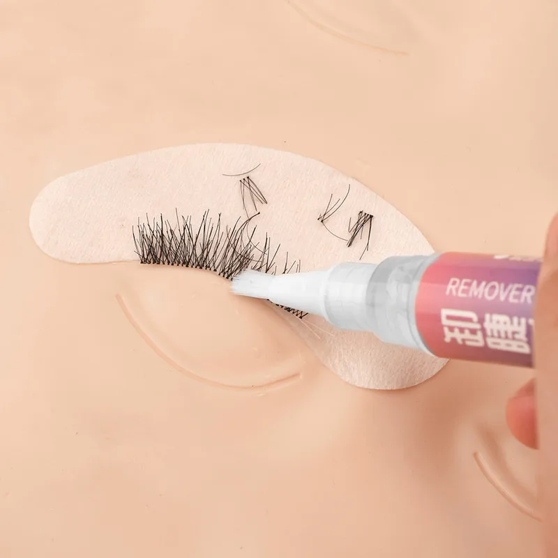 

Eyelash Glue Remover Solution Cleaning Individual False Lashes Extension Before Cleaner Liquid Adhesive Eyelash Glue Clean TSLM1