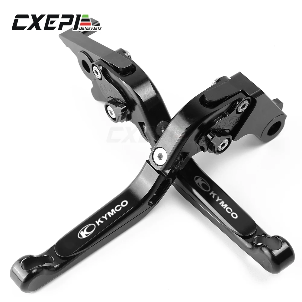 Для kycco xciting 250 300 500 400 центр 125/200/300/350 мотоциклы Складные Выдвижные сцепные алюминиевые рычаги