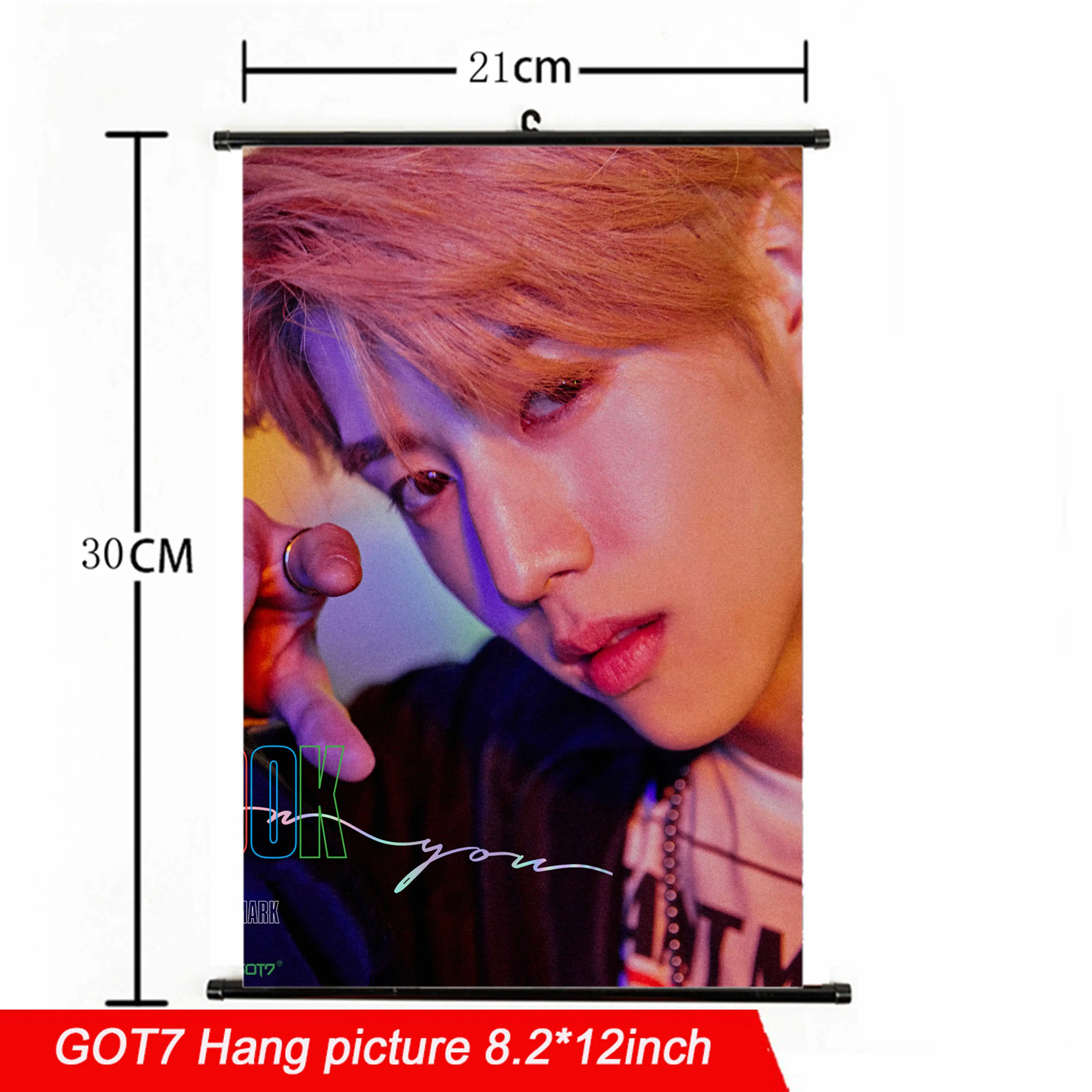21*30 см Мода Kpop GOT7 повесить плакат ткань высокого качества GOT7 альбом повесить изображение фото плакат для поклонников Коллекция подарков - Цвет: GOT 23
