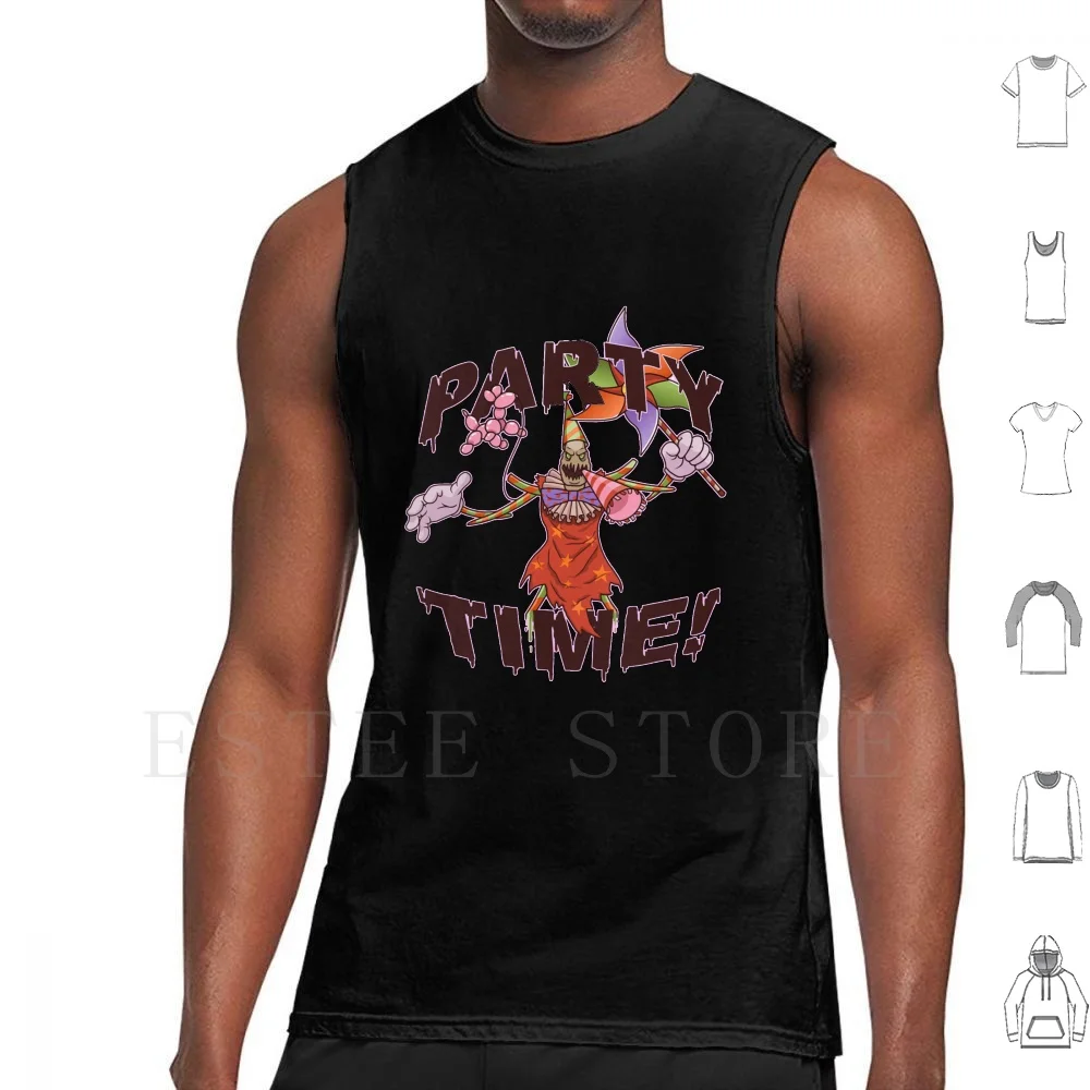 

Fiddlesticks Party Time Tank Tops Vest Adc Marksman Support Mid Middle Jungle Jng Top Adc Diff Diff Mid Diff Jng Diff Top