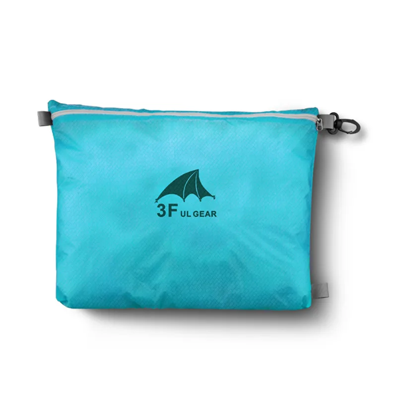 3F UL GEAR 15D силиконовая 30D Cordura Водонепроницаемая сумка для хранения одежды, сумка для хранения мусора, сумка для хранения, сумка для плавания - Цвет: 30D  blue  M