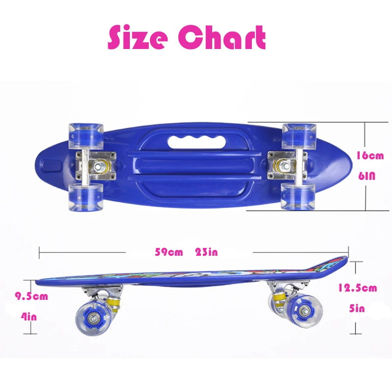 Single Rocker Fish Mini Cruiser Land Scooter Anti-slip Swing Board Banana Aluminum Truck Bearing - Skate Board & Accessories - AliExpress