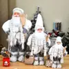 2022 New Year Big Santa Claus Doll Children Xmas Gift Christmas Tree Decorations for Home Wedding Party Supplies 30/45/60cm 1pc ► Photo 3/6