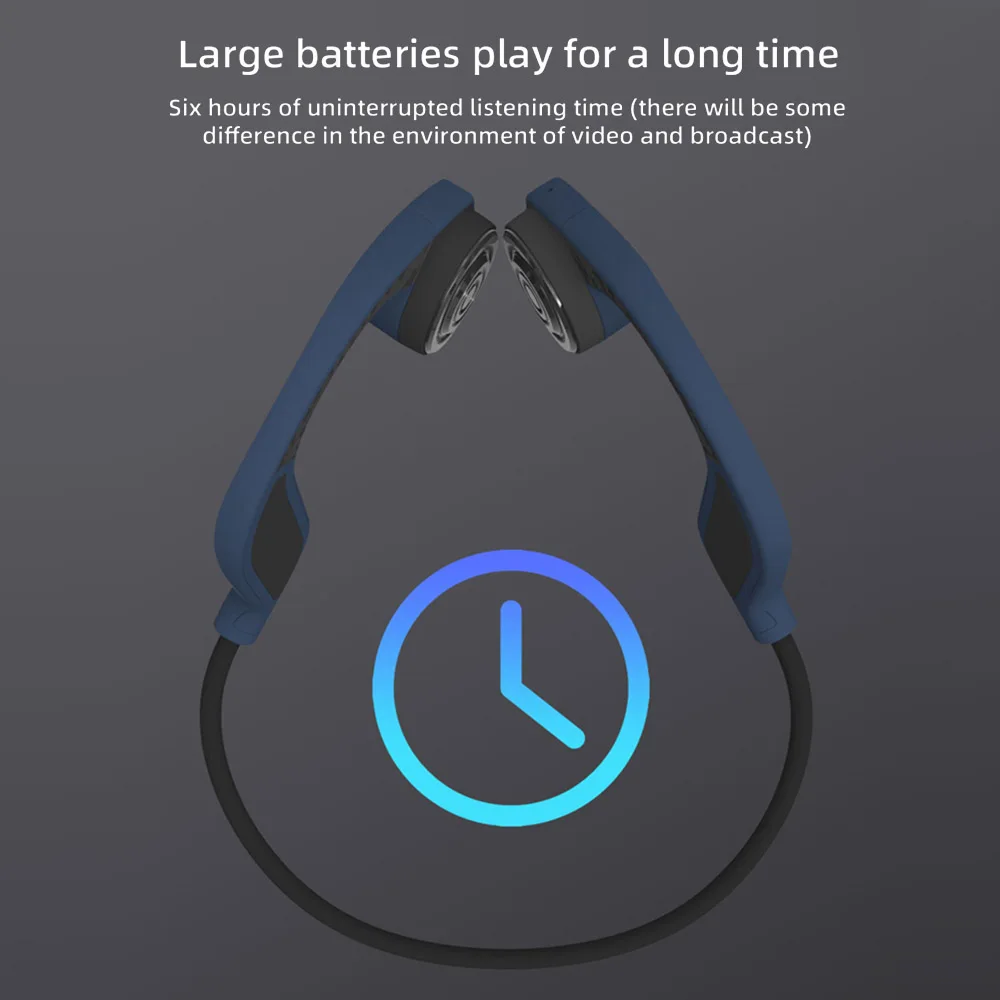 X9 костной проводимости беспроводные наушники Bluetooth Стерео шумоподавление наушники IPX5 устойчивое Спортивная гарнитура встроенный HD микрофон