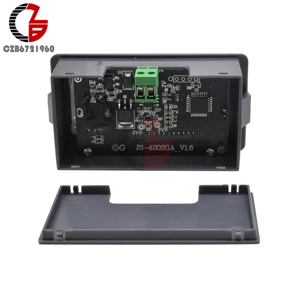 4-20mA LCD Digital Signal Generator DC Adjustable PLC Current Transmitter Tester Two Wire Output Dynamic Test DIY 24V 3