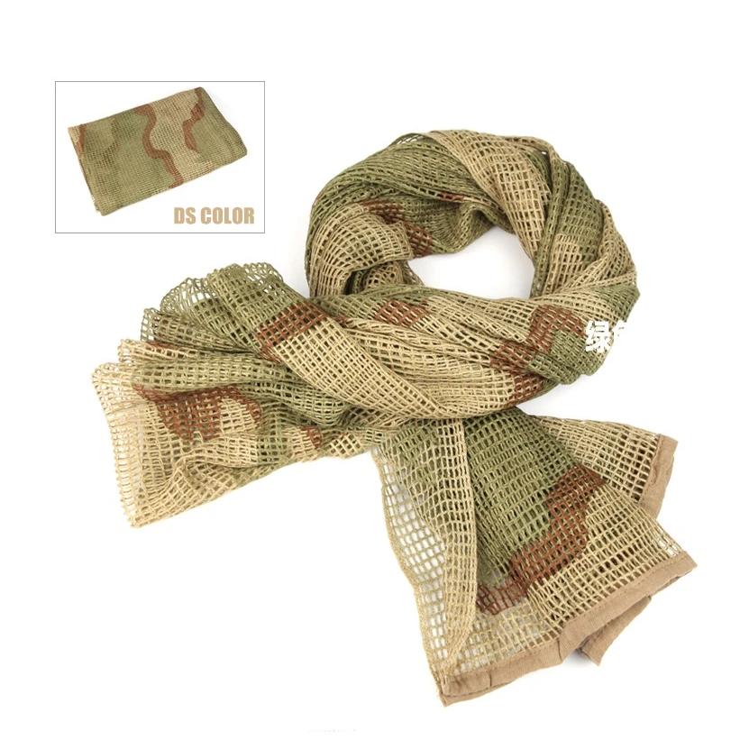 2020 New Fashion Military Hunting Camouflage Tactical Mesh Scarf Knit Multi Purpose Camping Climbing Hiking Scarve Aliexpress