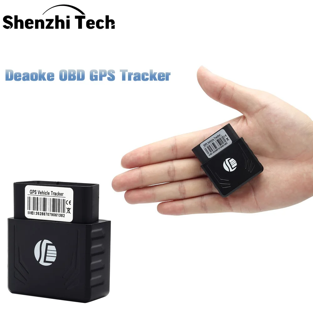 

OBDII Car GPS Tracker GSM Remote Vehicle Tracking Device Locator Control Anti-theft Monitoring Plug Play Used Real-time tracking