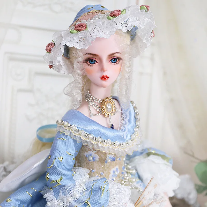 US $266.08 13 Europe Middle Ages Retro Royal Court Splendid Attire BJD Dolls 60 CM 34 Joint Movable Victoria Style Make up Dolls For Girls