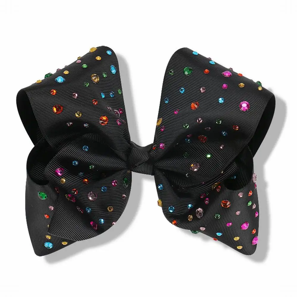 8 &quotдетские заколки для волос с бантиком Детские аксессуары цветные ленты в