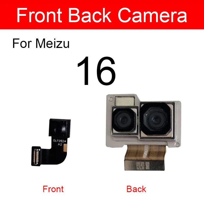 Front &amp Rear Back Camera For Meizu 16 16th M882H M882Q Small Facing Main Big Flex Cable Ribbon Replacement Repair Parts | Мобильные