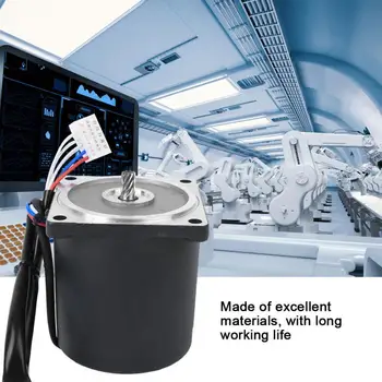 

AC 220V 25W Geared Reduction Motor With Gear Box With Speed Controller For Automation Equipment
