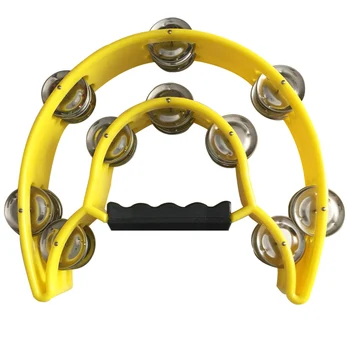 

Tambourine Percussion Musical Instruments Hand Bell Double Rows Party Tambourine ZJ55