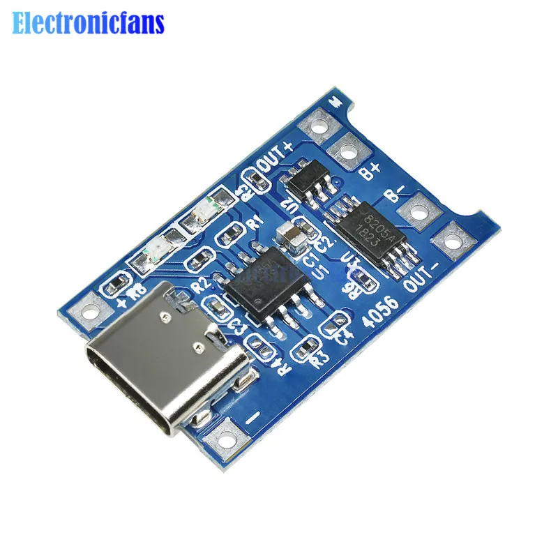 Мини Micro type C USB 5V 1A 18650 TP4056 литиевый модуль зарядного устройства аккумулятора зарядная плата с защитой двойные функции 1A li-ion