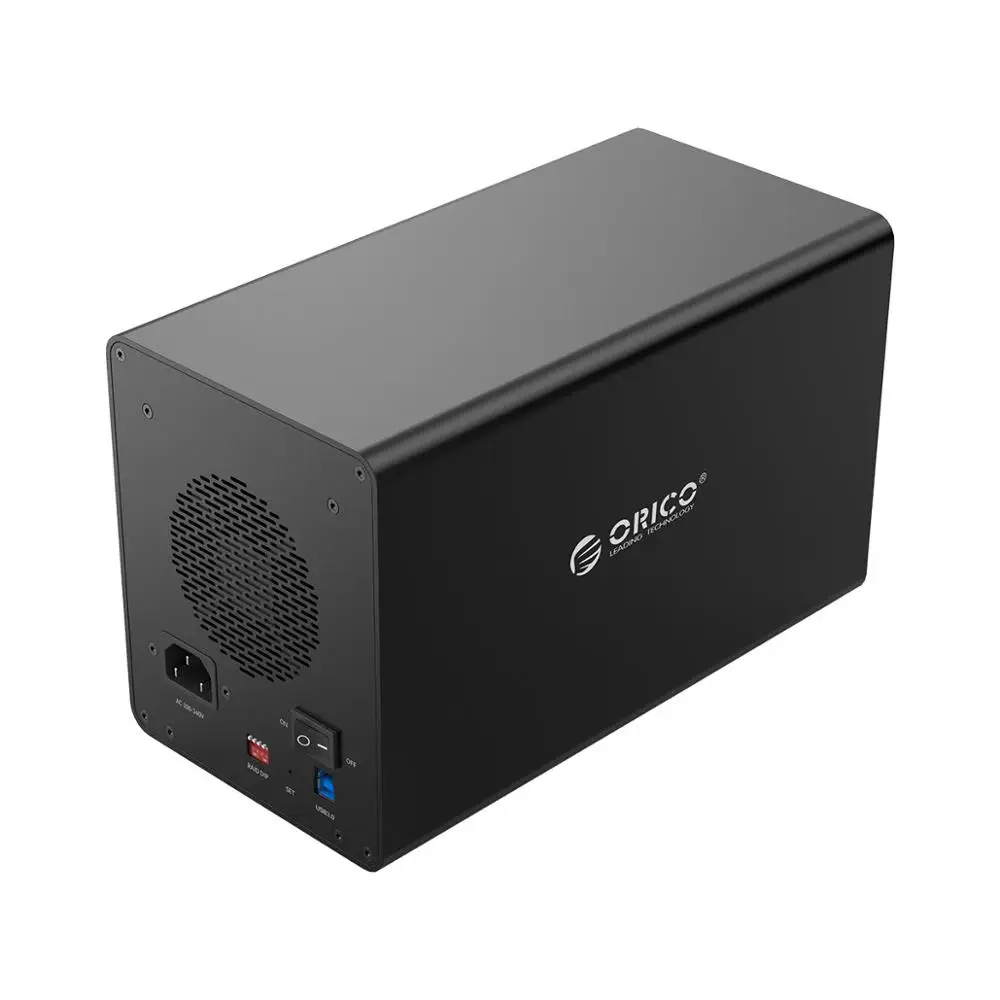 ORICO 4 bay 3,5 ''USB3.0 для SATA с raid HDD ограждение алюминиевый HDD док-станция 80 ТБ 150W внутренний адаптер питания HDD Чехол