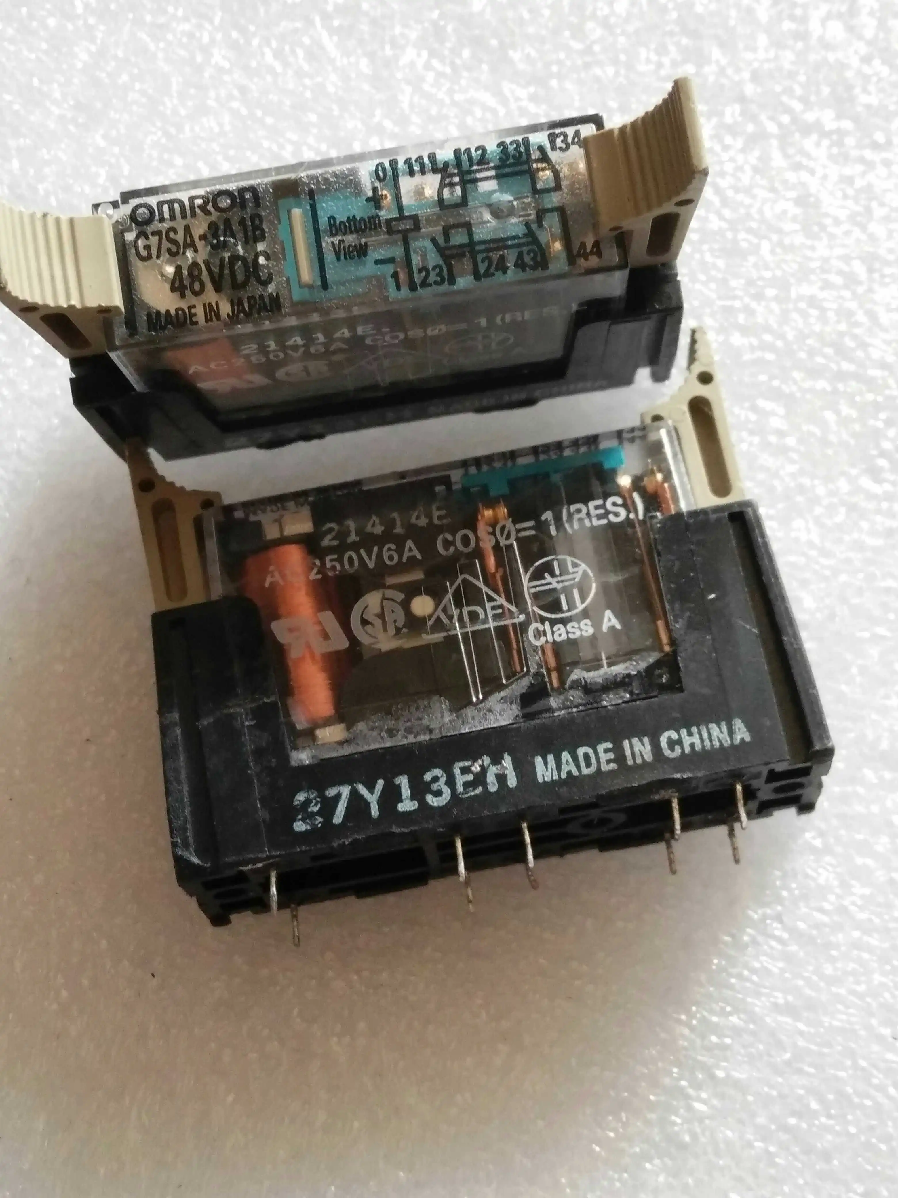 

Free Shipping 10 pcs/lot G7SA-3A1B 48VDC Three Open a Closed