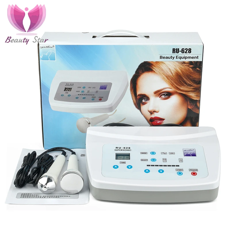 Beauty Star Ultrasonic High Frequency Facial Skin Care Freckle Removal Skin Lifting Anti Aging Ultrasonic Facial Massage Machine