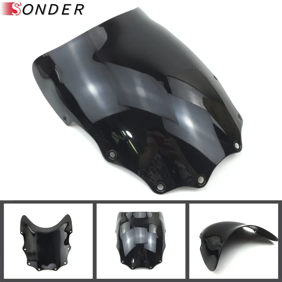 Ветровое стекло для Kawasaki Ninja 500R EX 500 EX500 GPZ500 1987-2009 2008 2007 2006 2005 2004 003 2002 2001 2000 99 98 97 лобовое стекло